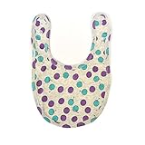 (ocean&ground)オーシャン＆グラウンド スタイ よだれかけ 1510727 APPLE DOT ベビー 新生児 赤ちゃん お食事用エプロン コットン 女の子 男の子