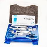 BeautySu. 歯科用高速ハンドピース*2　LED付 エアモーター　ストレート低速ハンドピース 4穴
