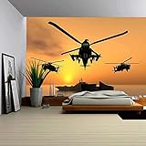 wall26 ‐粘着タイプの壁紙 大壁画シリーズ 100"x144" WMR-WP-X-D666-100x24x6