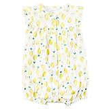 カーターズ（Carter's）女の子用白レモンパラダイスお出かけ用半袖クリーパー (6months(61-67cm)) [並行輸入品]