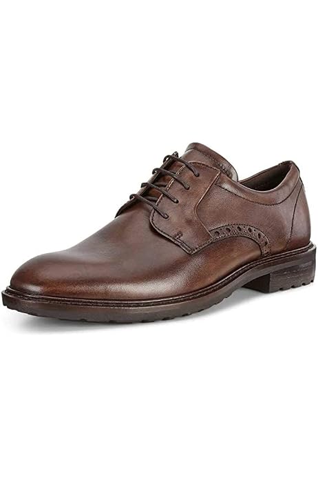 ECCO Men's Vitrus 3.0 Apron Toe Tie Oxford, Cognac, 6-6.5 : Amazon.sg:  Fashion