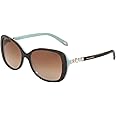 Tiffany & Co. TIFFANY COBBLESTONE TF 4121B 女性 サングラス HAVANA/BROWN SHADED 55/16/140