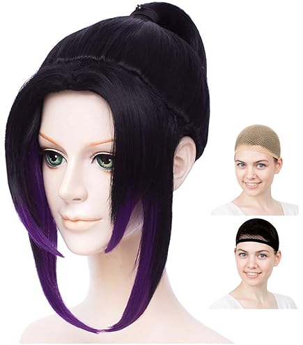Amazon.co.jp: 鬼滅の刃 コスプレ ウィッグ 胡蝶 しのぶ こちょう
