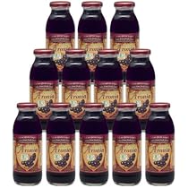 Amazon.co.jp: 有機アロニア100％果汁 12ビン詰 抗酸化力ナンバーワン