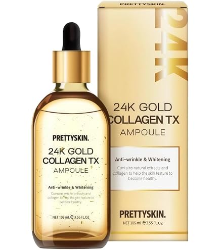 プリティスキンプラセンタ リンクル美容液3本+カタツムリエキスリンクル美容液3本 Amazon.co.jp: PRETTYSKIN カタツムリ粘液エキス & 24Kゴールド – 集中