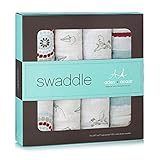 (エイデンアンドアネイ) aden+anais おくるみ スワドル aden+anis classic swaddle 4-pack リアムザブレイブ [並行輸入品]