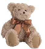Suki Gifts Bear from the Past Leo Soft Plush Traditional Bear (Large, Oatmeal with Brown Ribbon) by 
