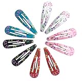 (ビグッド)Bigood パッチン ヘアピン 10点セット かわいい ベビー 女の子 キッズ ヘアクリップ 髪留め 髪飾り ヘアアクセサリー（タイプG）