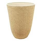 樹脂製ポット(植木鉢/プランター) ブラーシュ 【トールラウンド型/29cm】 ホワイト(白) 穴無し 〔ガーデニング用品/園芸〕 生活用品 インテリア 雑貨 花 ガーデニング プランター top1-