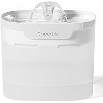 Amazon | Cheerble 猫水飲み器 猫自動給水器 ポンプレス磁力給水 漏電