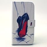 UNEXTATI Galaxy S4 手帳型 ケース 高品質 PUレザー カード収納ケース カバー 耐衝撃 全面保護 防塵 スタンド機能 Samsung Galaxy S4ケース Case (ホワイト