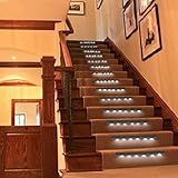 wireless pir motion sensor 6 led battery powered cabinet light