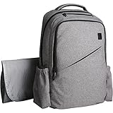 Ferlin Multi-function Baby Diaper Nappy Bags Backpack with Changing Pad, Fashion Design with Anti-Wa