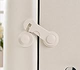 Carfeny 冷蔵庫ロック ベビーガード 子供 安全ロック 指はさみ 防止セット 10個セット ドアロック ストッパー　はがせる 防護用品 (ホワイト)