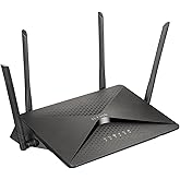 D-Link Viper 2600 Dual-Band MU-MIMO Gigabit Modem Router (DSL-3900), Wireless Modem for NBN, Home Networking Devices, Dual-Ba