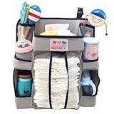 Asiso ベビー用品 ベビーベッド 収納 おでかけポケット 出産祝い グレー