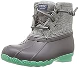 Sperry Top-Sider ユニセックス・キッズ Saltwater Boot カラー: グレー