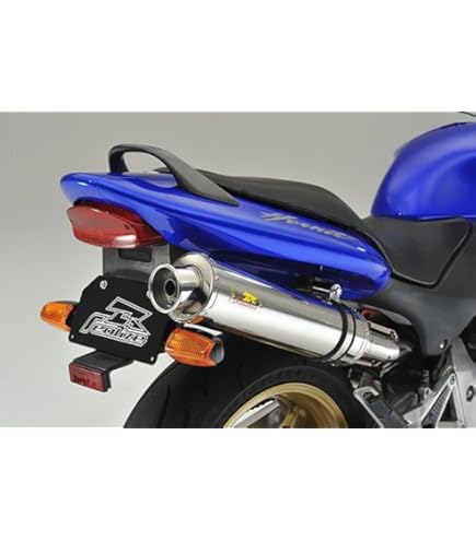 美品 ホーネット250 HORNET プリティ pretty マフラー Amazon | PRETTY RACING製 ホーネット250 HORNET 4-1管 50.8πアルミ