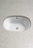 Toto LT483G#01 Maris 17#5/8-Inch by 14#9/16-Inch Undercounter Lavatory Sink with SanaGloss, Cotton b