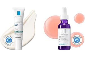 La Roche-Posay(ラロッシュポゼ) 【日やけ止め・化粧下地】UVイデア XL プロテクショントーンアップクリア + 【エイジング美容液】メラ B3 セラム