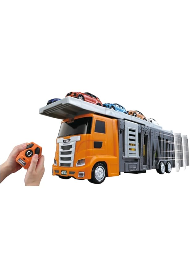 Amazon | トミカ リモートコントロール キャリアカー | ミニカー・ダイ 