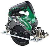 日立工機 14.4V コードレス丸のこ 充電式 5.0Ahリチウムイオン電池、急速充電器、ケース付 48Pチップソー付属 C14DBL(LJCK)