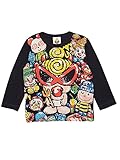 (マイファーストヒステリック) MY FIRST HYSTERIC HYSTERIC TOYLAND総柄 BIG MINIプリントロングTシャツ 80cm ブラック