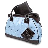 Baby Essentials Embroidered Dot Diaper Bag, Blue (Discontinued by Manufacturer) by Baby Essentials [