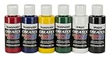 Createx Colors 2-Ounce AB Primary Set Airbrush by Createx Colors