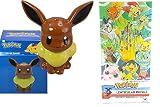 Pokemon " Evee " Ceramic Bank inカラーボックスプラスパズルセット