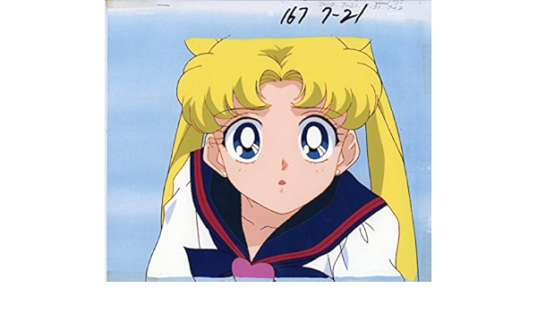 素敵でユニークな 美少女戦士セーラームーン 作画記録付き 地場衛 月野うさぎ セル画 セーラームーン