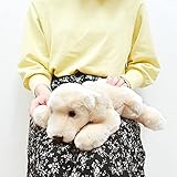 吉徳 ラブラドールレトリバー ぬいぐるみ ホワイト S