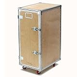 ダルトン 収納ボックス 木製キャビネット キャスター付 WOODEN CABINET WITH CASTORS 4 LAYER