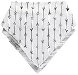 Bazzle Baby  スタイ ビブ おしゃれ バンダナ型 おたんじょうから バンダビブ2枚セット/ホワイトアロー BBBZ007412