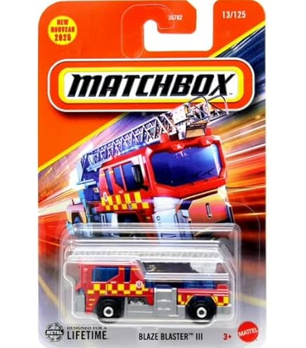 Amazon.co.jp: Matchbox ムービングパーツ Seagrave 消防車 1:64