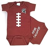 Michigan State Spartans Baby Onesieサッカー