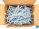 skemidex - (50-pc) 6 " x 1 /4 "ペグボードフックシェルフハンガーキットガレージストレージHangingセットHandyと便利なツールを整理するとアクセサリーのガレージ、地