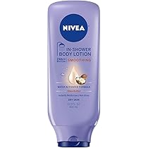 in shower lotion