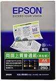 EPSON エプソン純正両面上質普通紙[再生紙]A4 250枚 KA4250NPDR