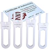 LovedByMoms Baby Safety Cabinet U Shaped Locks 4PK by LovedByMoms