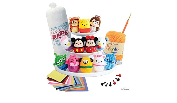 Amazon Co Jp 限定 Amazon Co Jp限定 コロンとかわいい ディズニーのあみぐるみ 全47作品の丸ごと材料フルキット 本 通販 Amazon