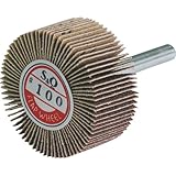 MURAKO(ムラコ) 軸付フラップ金具無し 外径80幅5軸径6mm 180# KN8005 【5個入り】