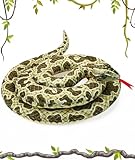 LeYoHa ぬいぐるみ ジャイアントスネークぬいぐるみ - 70インチ リアルなスネークぬいぐるみ 誕生日/ハロウィンパーティー/いたずら小道具