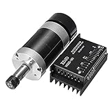ランフィー　400 w 12000 rpm ER11 ブラシレス スピンドル モーター ドライバー スピード コント ローラー付き彫刻 CNC ツールの -