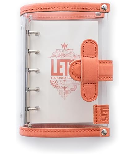 Amazon.co.jp: LETS STATIONERY GOODS クリア システム手帳 バイブル