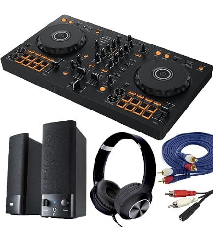 DDJ-FLX4-W、専用スリーブケース、DJヘッドホン セット Amazon | DDJ-FLX4-W+専用スリーブケース+DJヘッドホン DJ