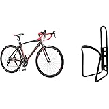 カノーバー(CANOVER) ロードバイク 自転車 14段変速 アルミフレーム CAR-012 ADONIS ブラック/レッド