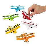 Fun Express Plastic Pullback Airplanes Planes Party Favor Toys - 12 pieces [並行輸入品]
