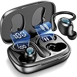 イヤホン bluetooth ワイヤレスイヤホン ブルートゥースイヤホン 耳掛け式 イヤホン 落ちない 長時間再生可能 HiFi音質