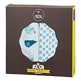 FRESK【日本正規代理店】 ベビー おくるみ ブランケット タオル swaddle 2枚組 リス 70×100cm FR-F115-46